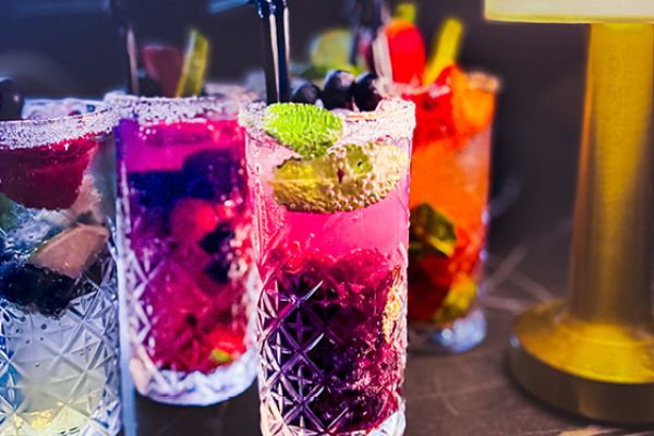 Vibrant mocktails at SMOUK.